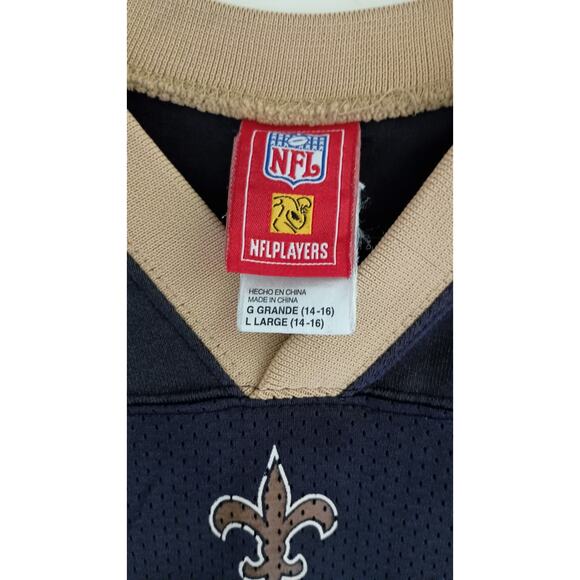 New Orleans Saints Drew Brees #9 Football Jersey Youth Size Large (14-16) - Picture 6 of 7
